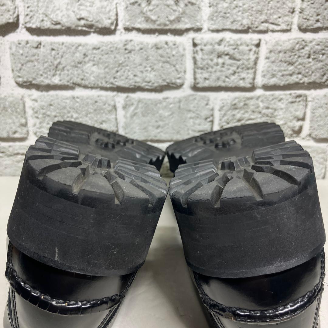 【美品】KENFORD ローファー 26cm 厚底 レザー バイカラー