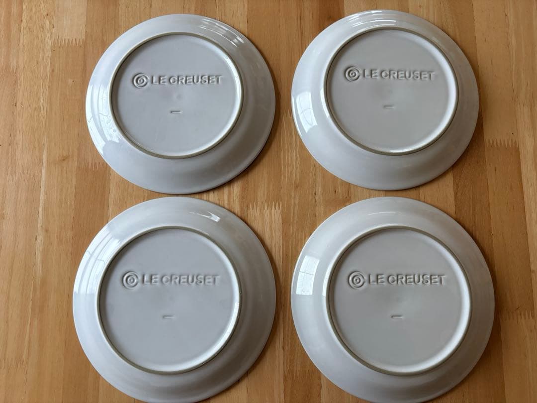 LE CREUSET パリシリーズ　19cmプレート&マグカップ　セット　レア