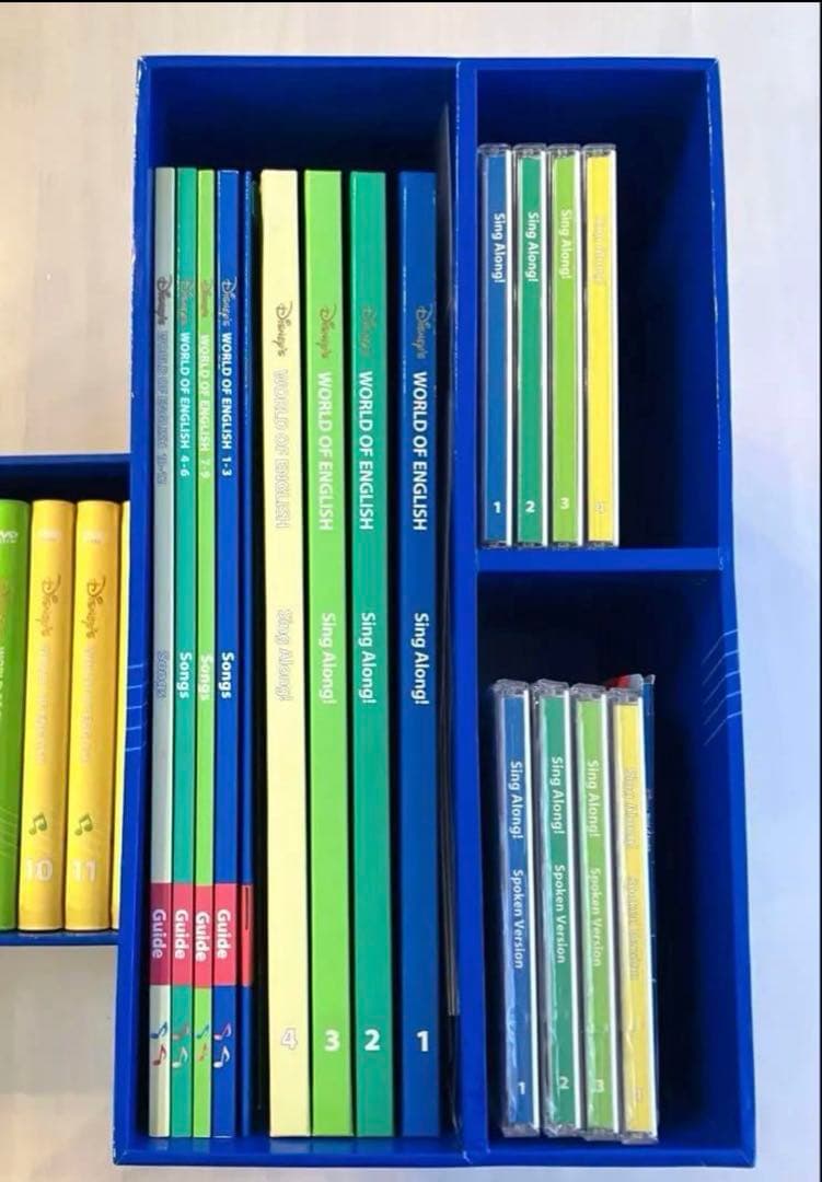 ディズニー英語システム　シングアロング　セット　dwe dvd cd 正規品