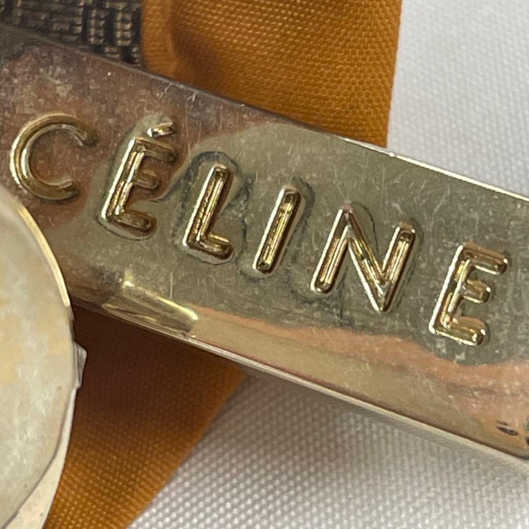 S1-M0198　CELINE　セリーヌ　トリオンフ柄　折り畳み傘　希少品