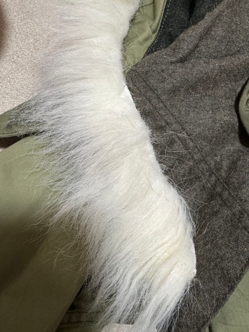 ジュンヤワタナベコムデギャルソン ファー付きモッズコート