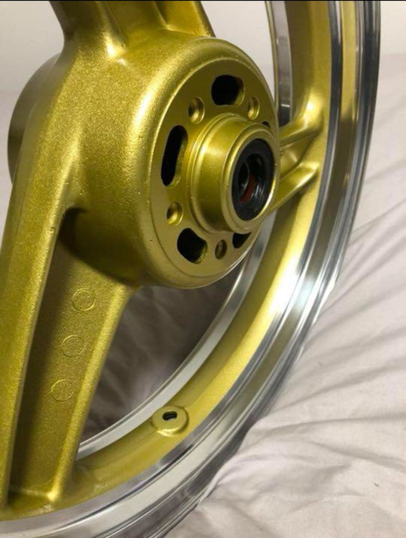 ZRX400 美品 純正ホイール ゴールド塗装