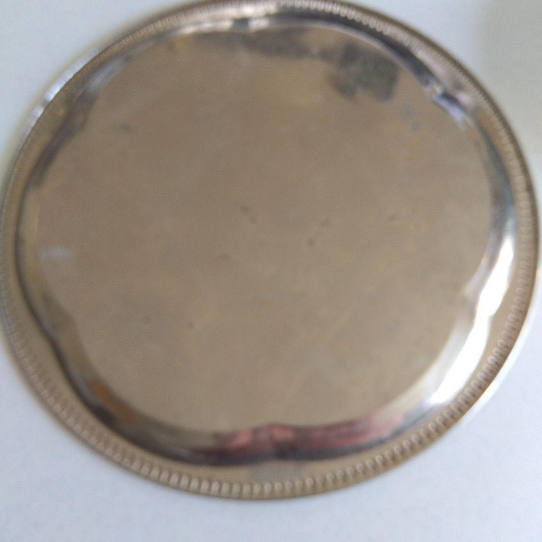 ステンレスパーティー大皿 6枚セット 　丸型4枚　楕円型　2枚エレガント