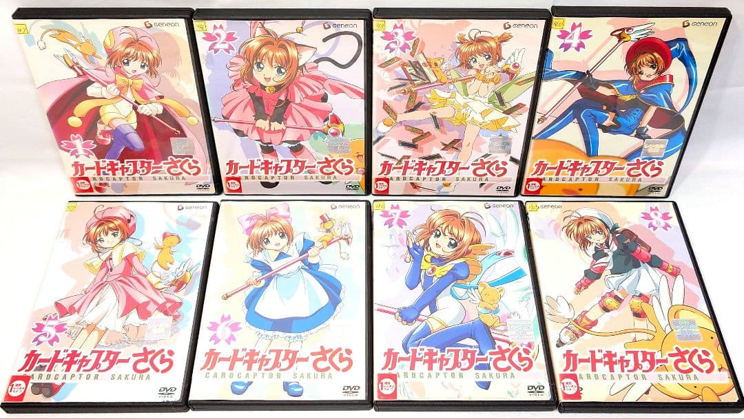 ケース無し//カードキャプターさくら/クリアカード編【DVD】全23巻セット