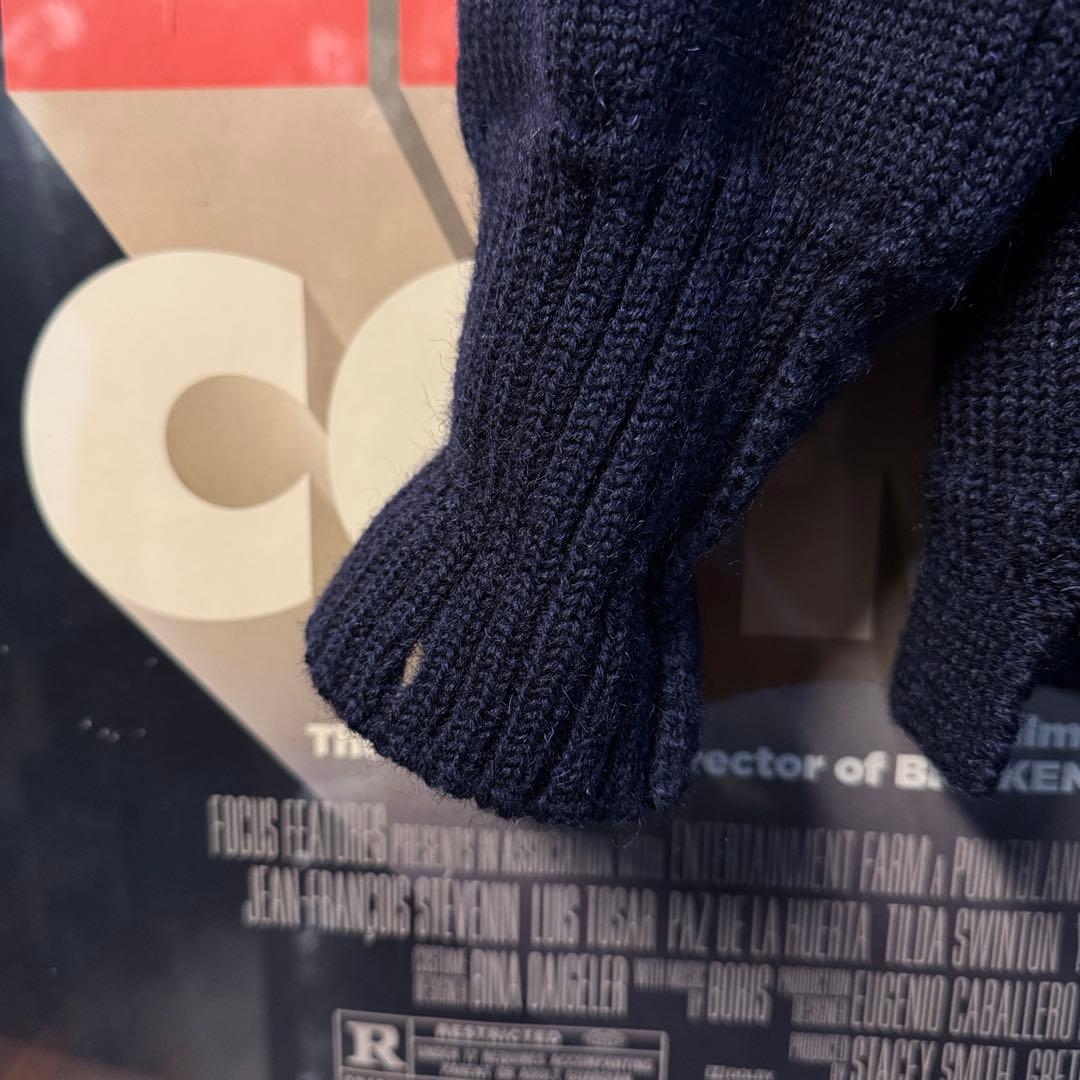 上質 Le Tricoteur ガーンジーセーター カーディガンスタイル