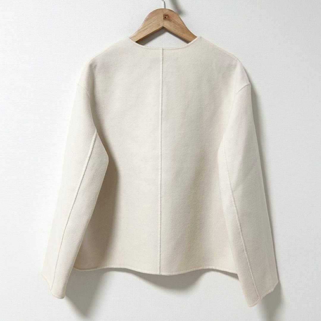 新品未使用✨MAXMARA ショートコート　クチートアマーノ　ホワイト