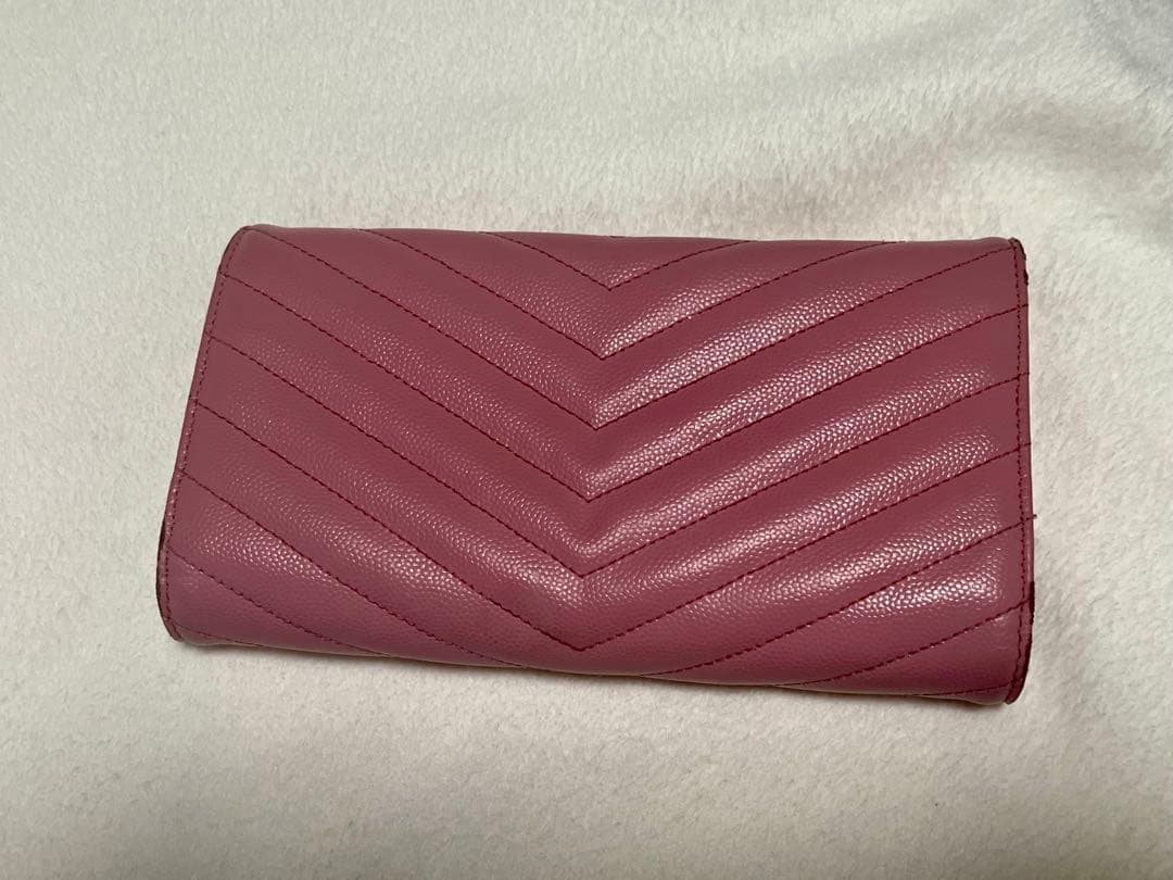 YSL ピンク 長財布