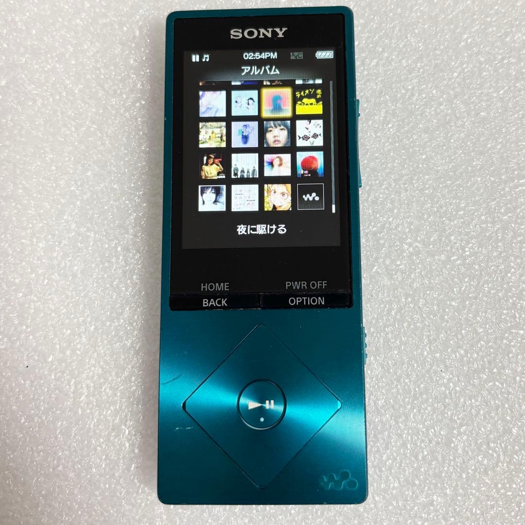 バッテリー良好】　ソニー　ウォークマン　NW-A25 16GB ビリジアンブルー