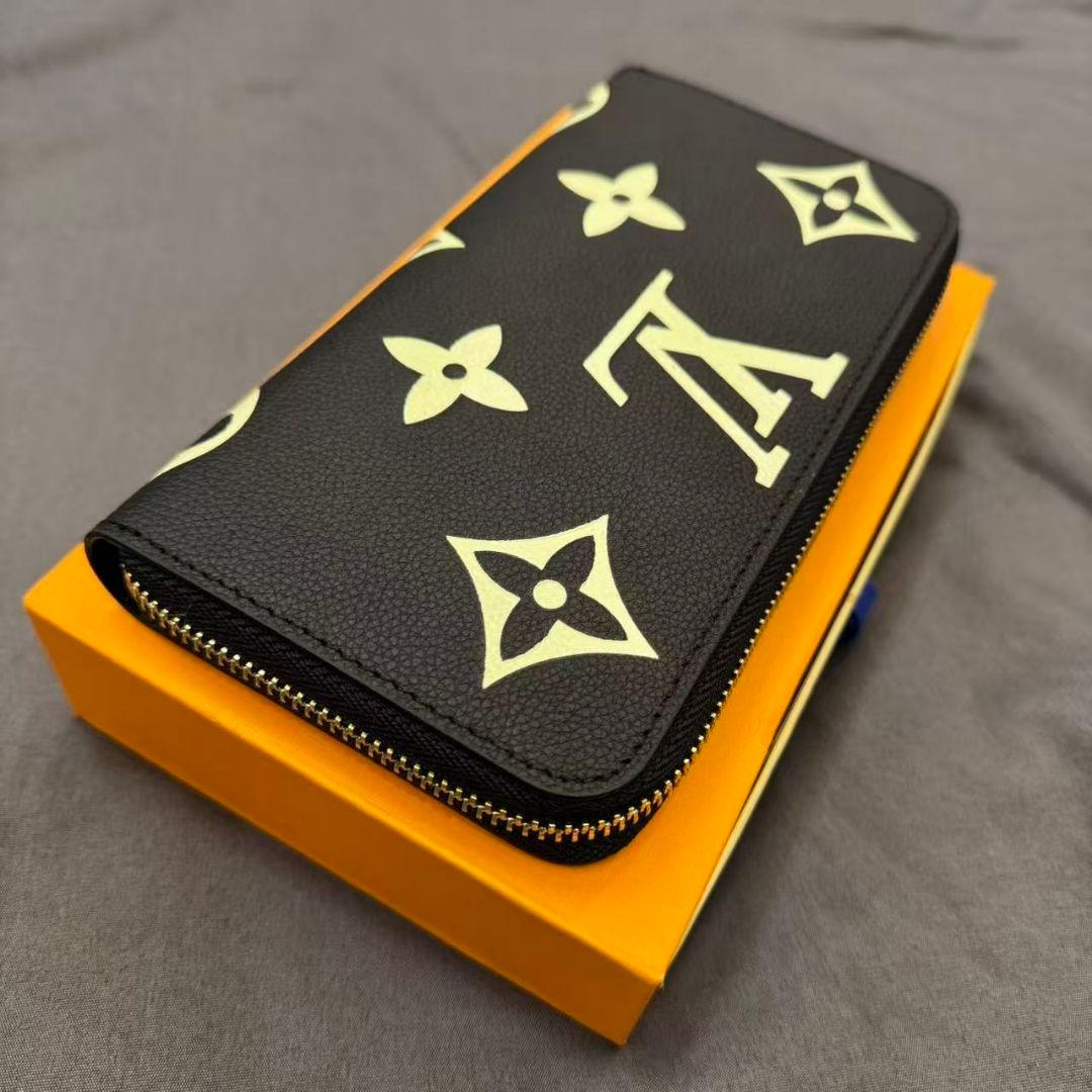 早い者勝ち！ ジッピーウォレット ラウンドファスナー長財布 黒