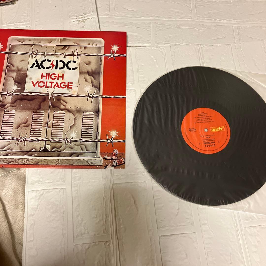 AC/DC HIGH VOLTAGE レコード
