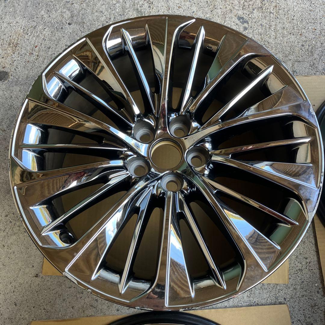 レクサスLS500純正20インチホイールセットオプションスパッタリングホイール