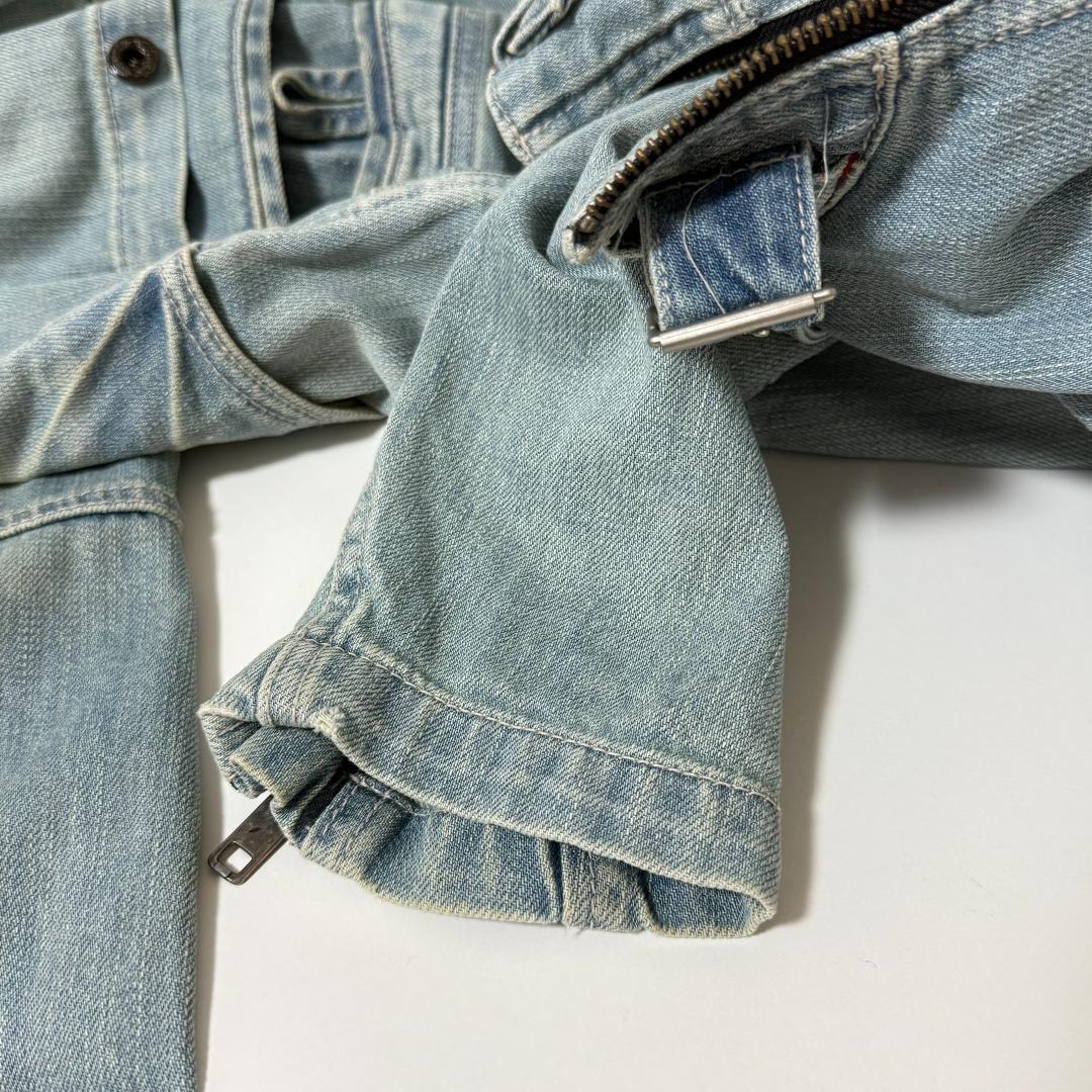 レア アヴィレックス AVIREX デニム オールインワン つなぎ