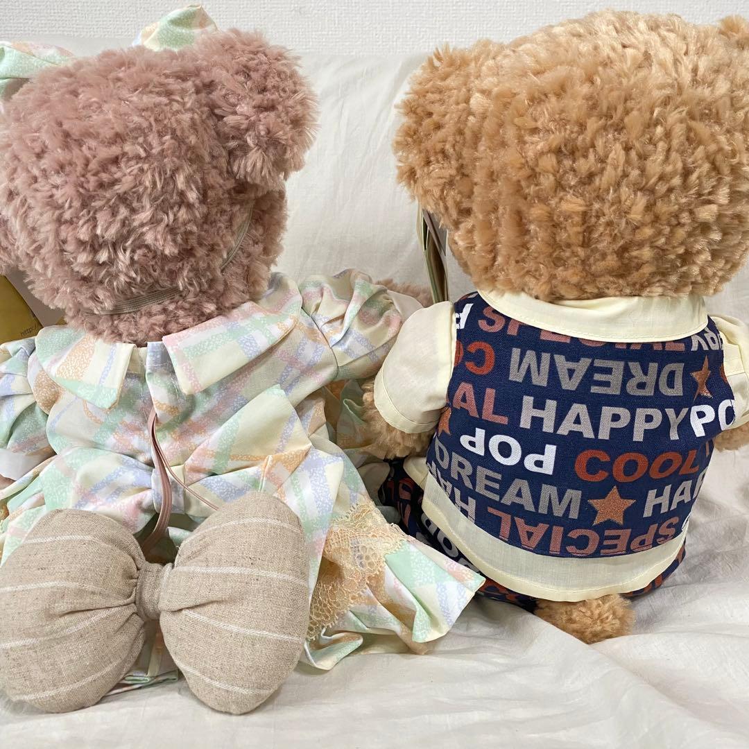 ダッフィーシェリーメイSサイズぬいぐるみコスチューム5着付き