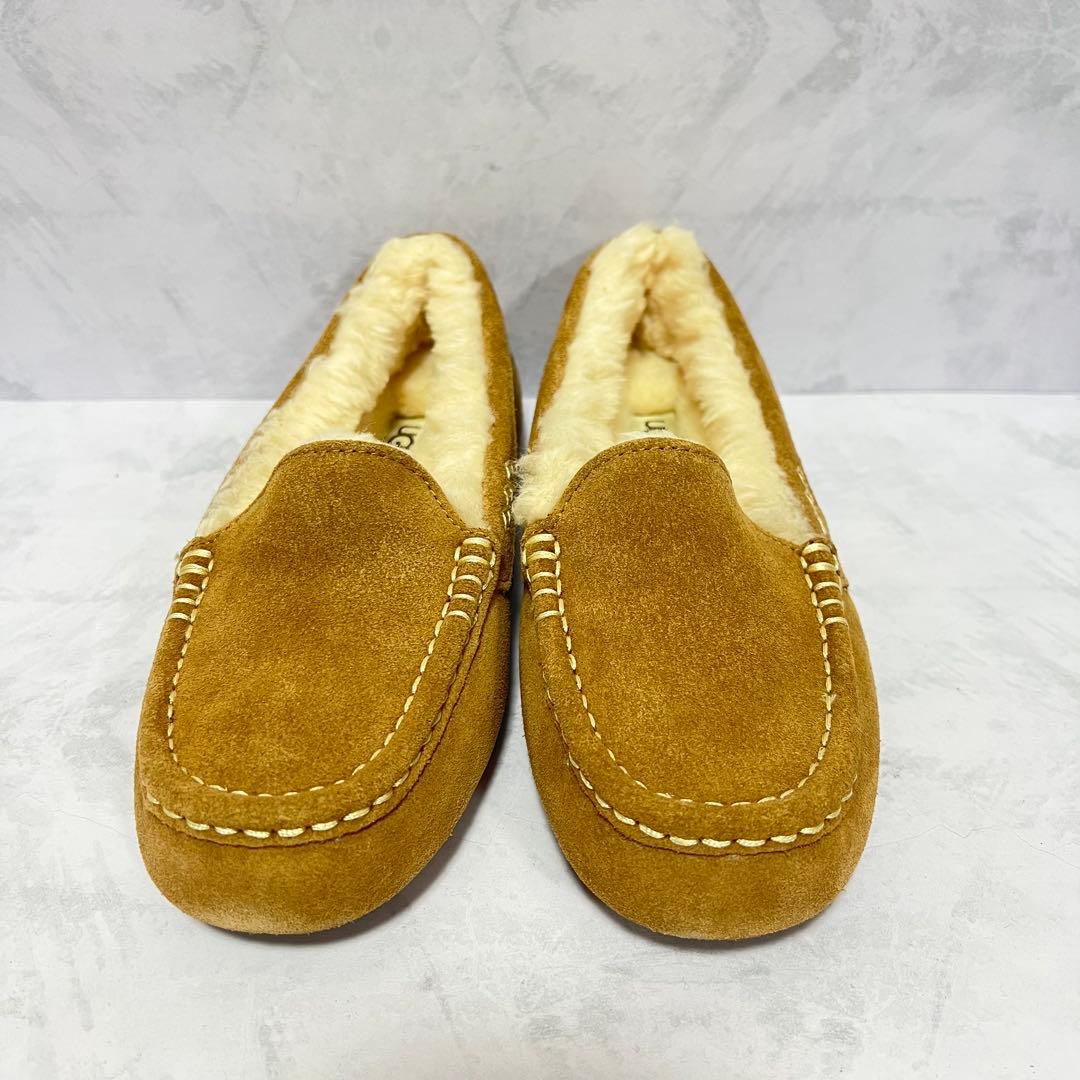 ❣️未使用級❣️UGG アンスレー モカシン チェスナット 25cm