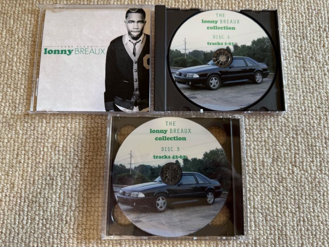 Frank Ocean フランクオーシャンLonny Breaux 3CD 希少