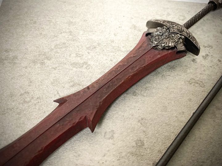 完成品　ダークソウル　黒騎士　武器セット　フィギュア　ガレージキット