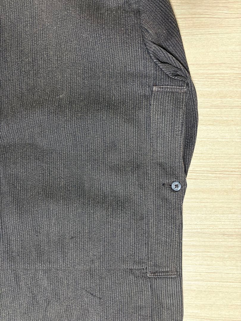 美品 50〜60s pique hunting ジャケット　黒ステッチ　ブラウン