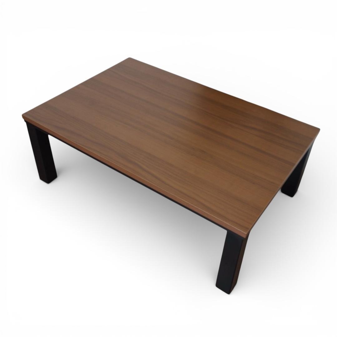 幅105㎝【新品訳あり】ヴィンテージ風 こたつテーブル 長方形 石英管ヒーター