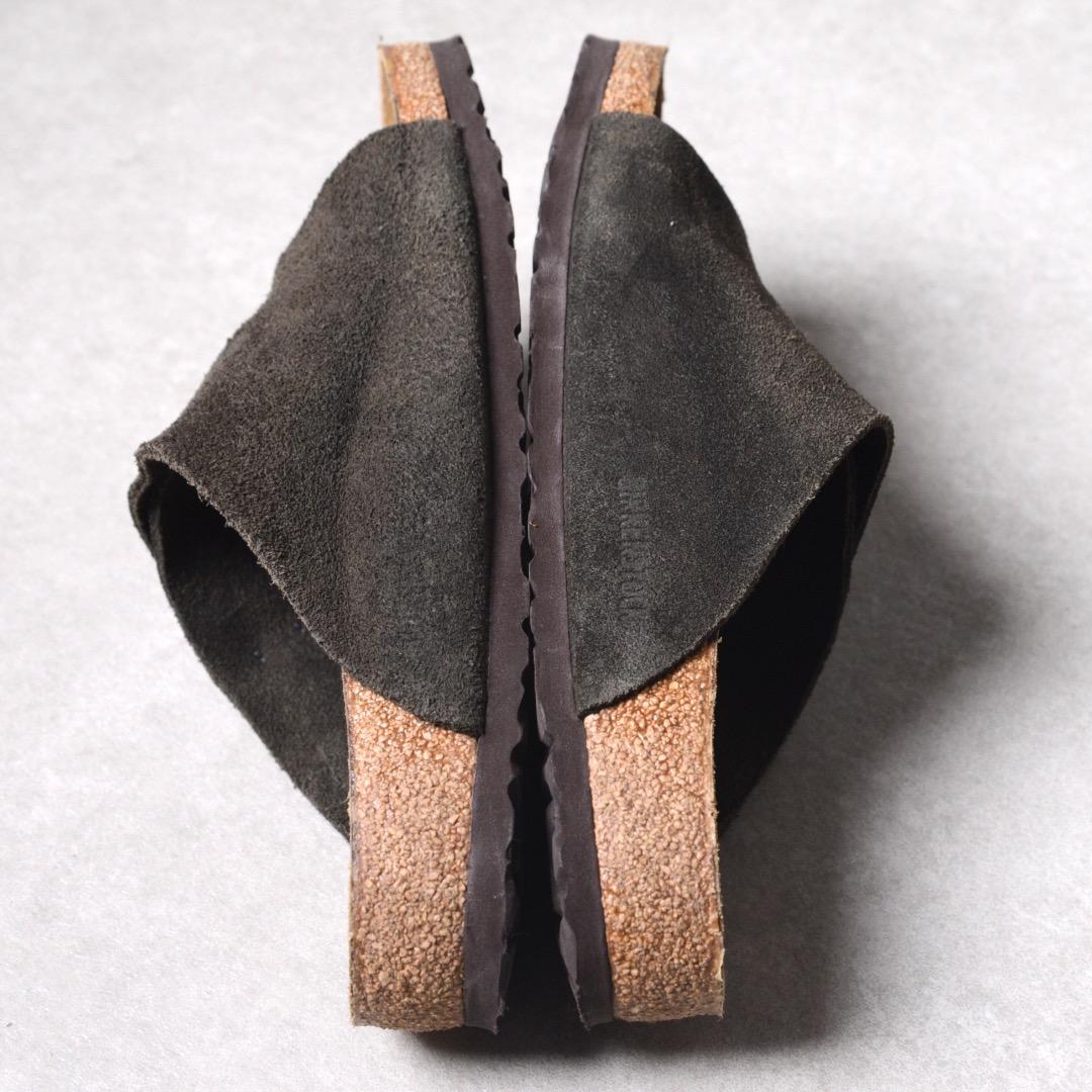 【良品】ビルケンシュトック チューリッヒ ブウラウンカーキ スエード