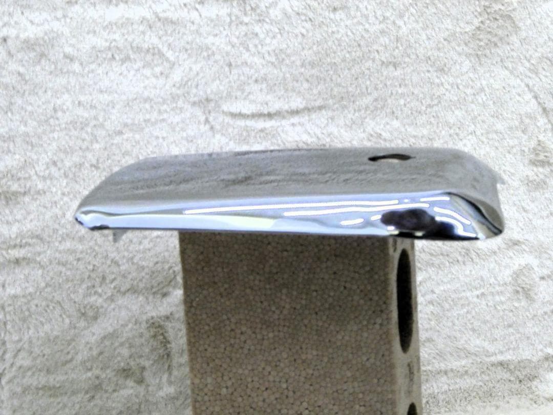 ★ホーク タンク 蓋 角タンク用　メッキ/タンクカバーCB250T CB400T