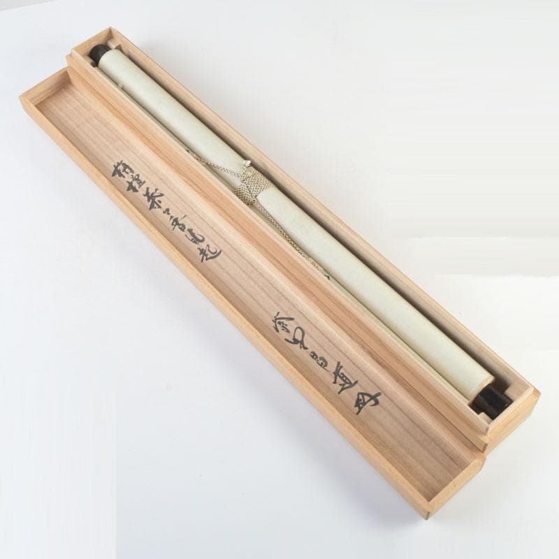 掛軸　紫野　前田昌道筆　一行書　「栴檀葉葉香風起」　共箱　C　9758A