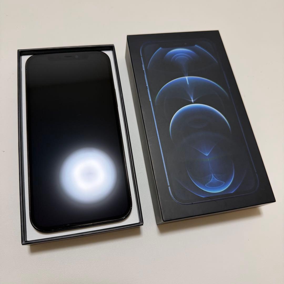 【極美品】 iPhone12 pro 256GB パシフィックブルー