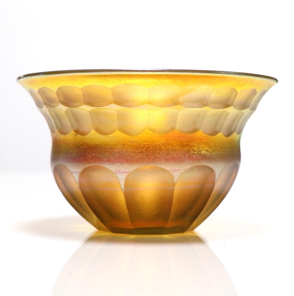 ルイス・C・ティファニー ファブリルガラス 大型 ボウル 小物入れ スタジオ