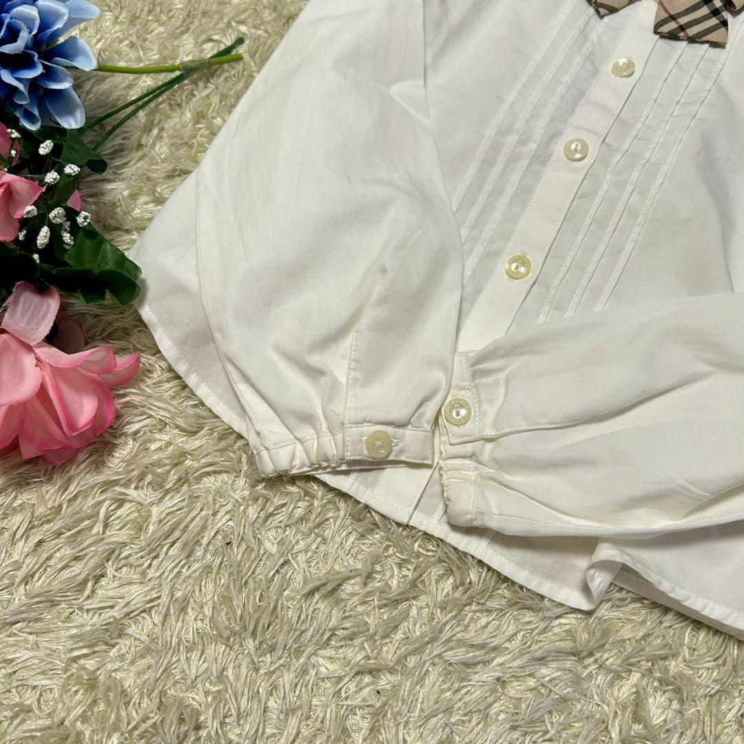【美品】バーバリーロンドン　子供用　フォーマル　女の子　ブレザー シャツ リボン