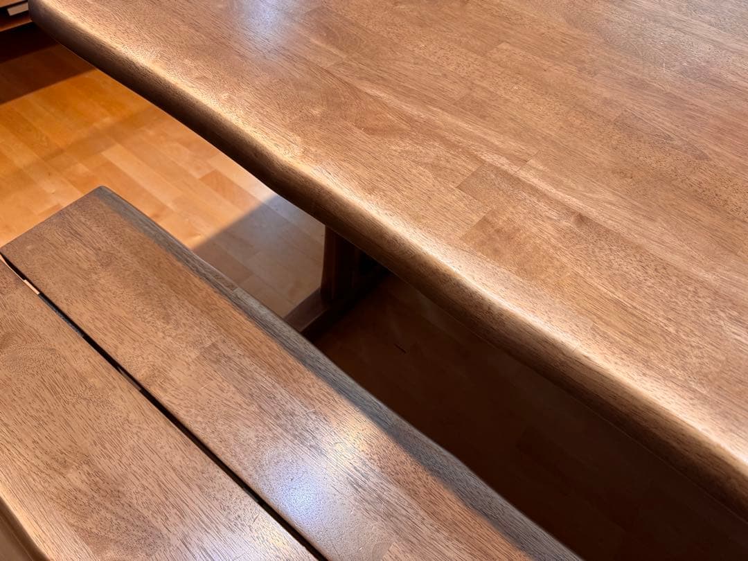 木製ベンチ ダイニングテーブル用 160cm-2