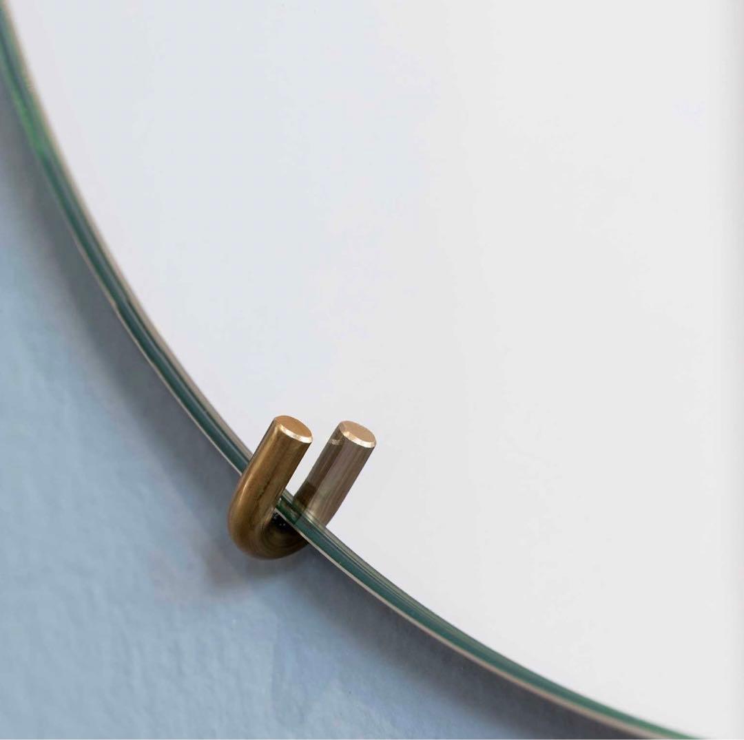 MOEBE ムーべ 北欧 壁掛け ウォールミラー 円形 丸 直径30 玄関