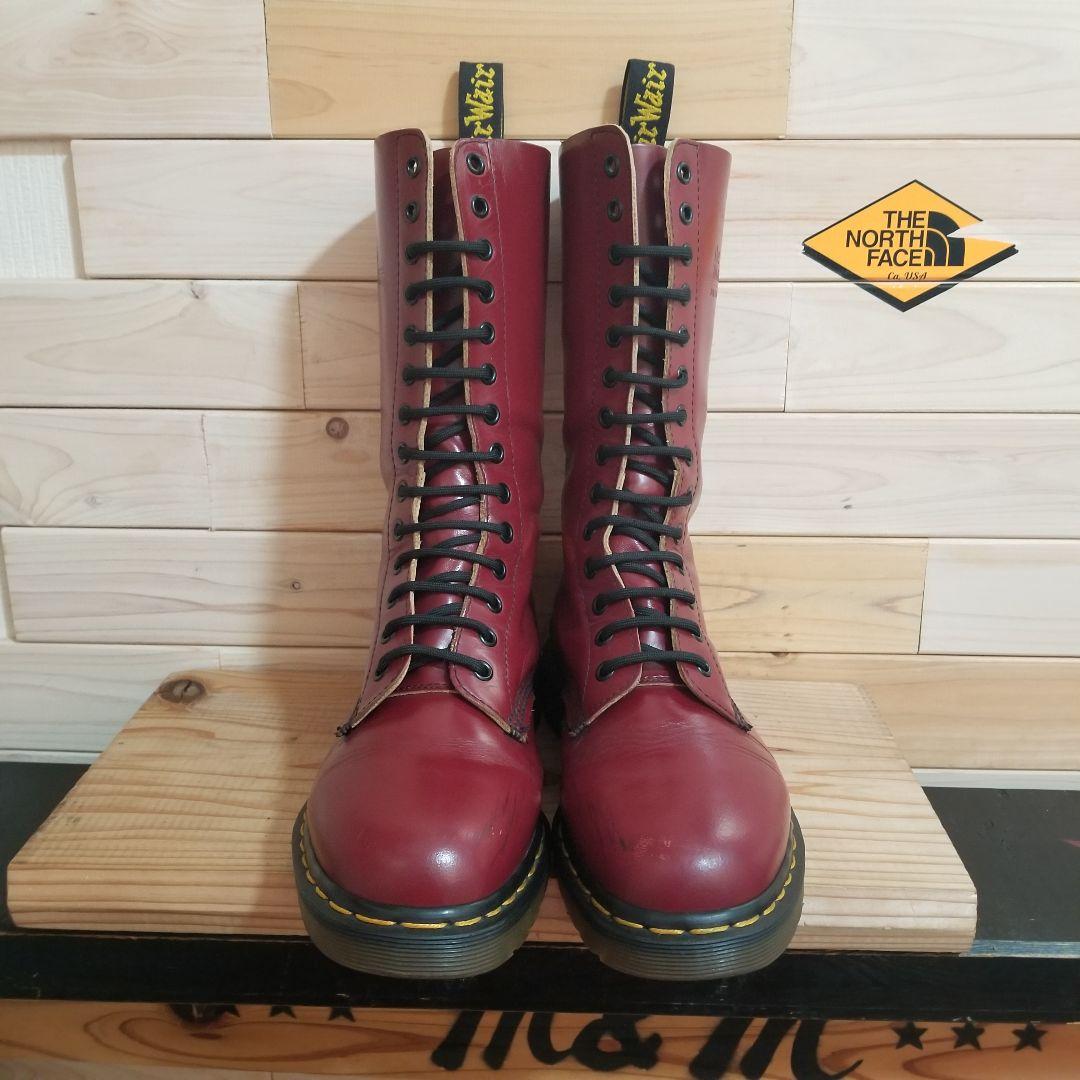 美品　90年代 英国製 Dr.Martens 14ホールブーツ　25.0
