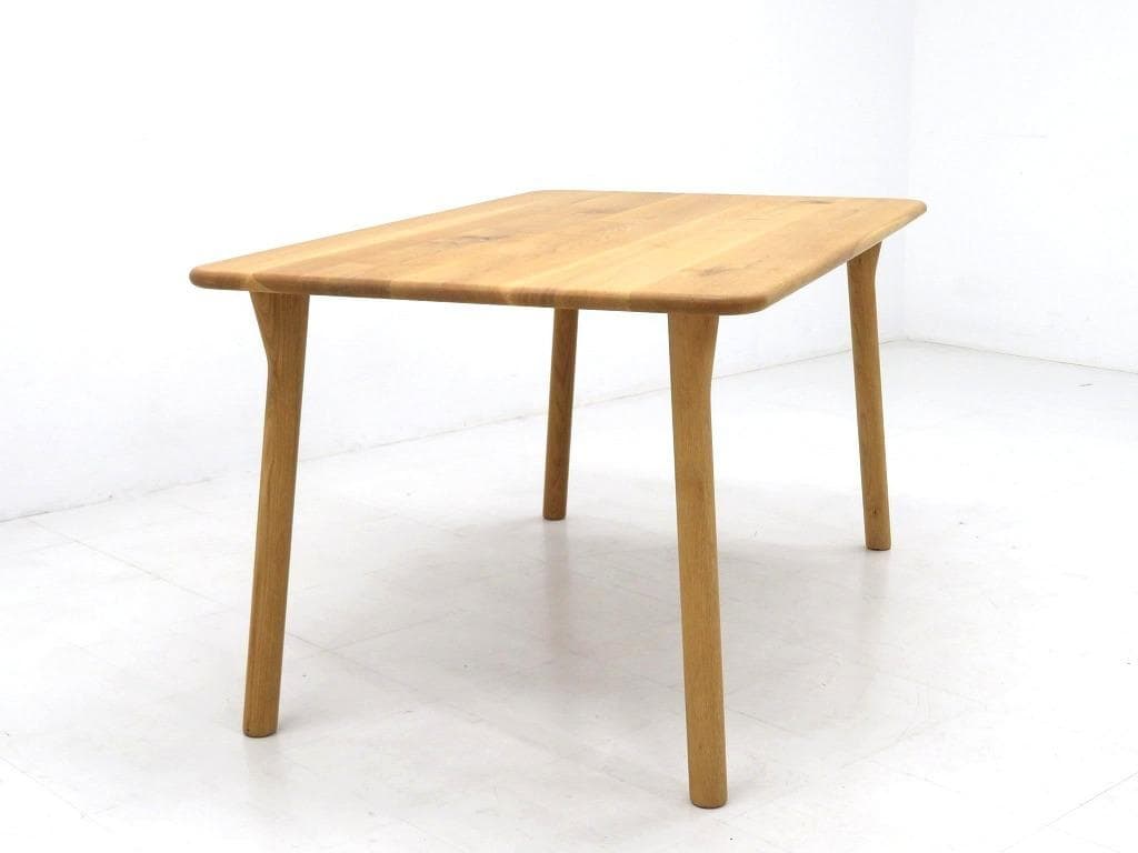 展示品　カンディハウス　オーク材　無垢材　ダイニングテーブル　ナラ材　北欧