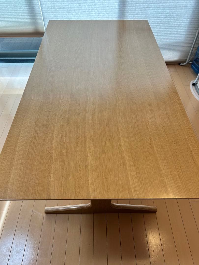 無印ダイニングテーブル150㎝×80㎝×高さ60㎝