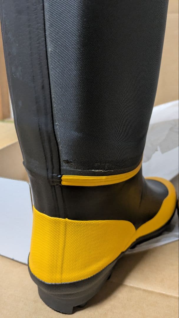 【未使用品】22SG サプラー2 ブラック 26cm 林業用 スパイク付 長靴