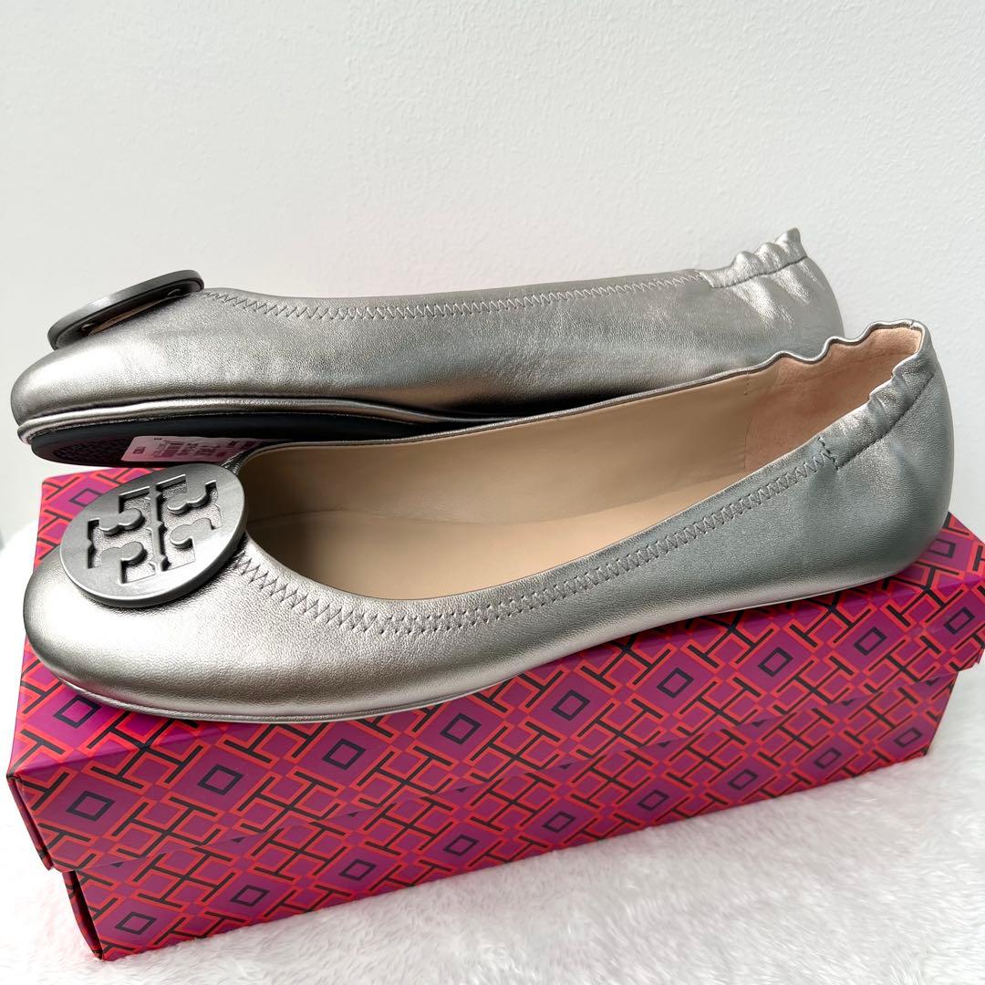 ◆新品 TORY BURCH トリーバーチ フラットシューズ us10.5◆