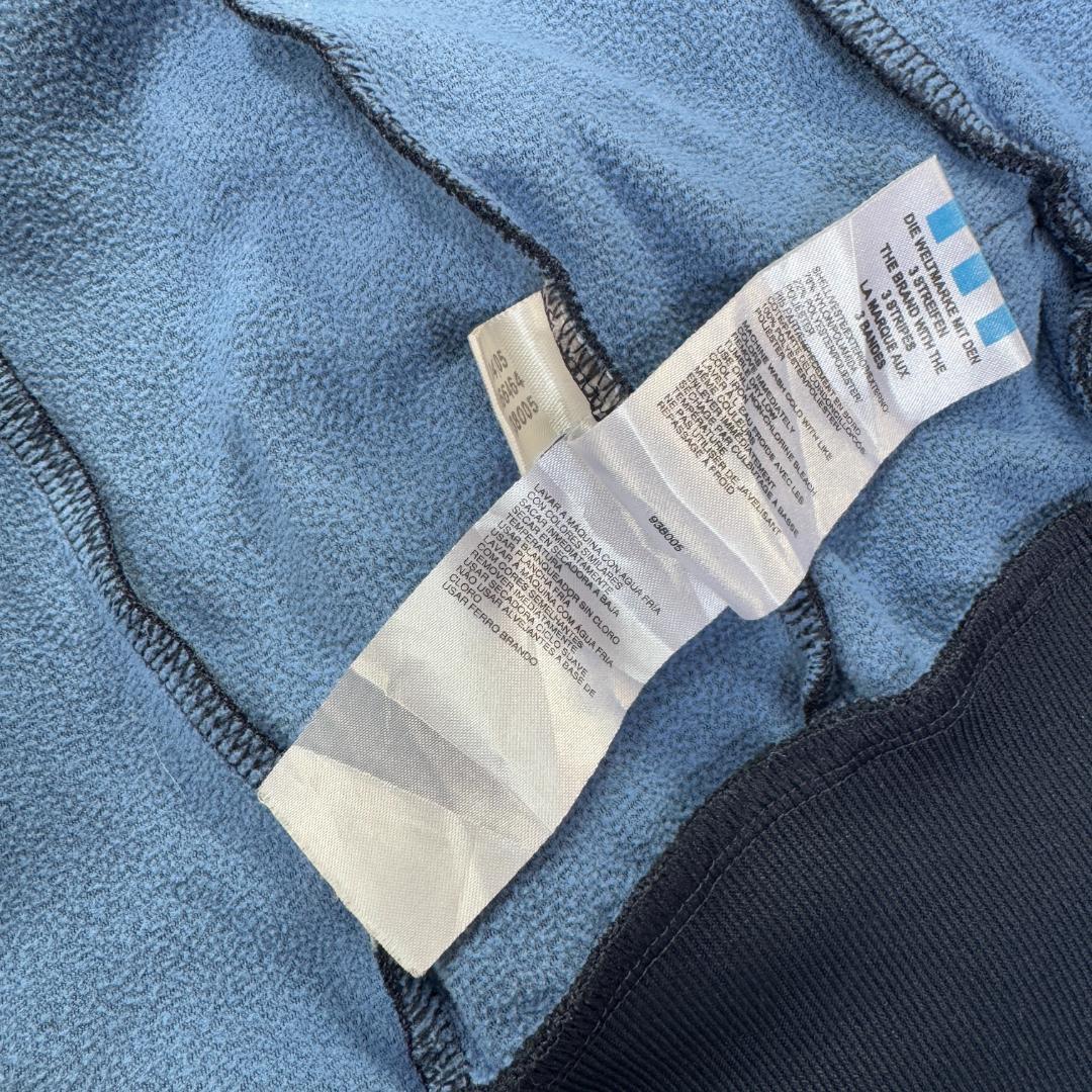 00s アディダス adidas ATP トラックジャケット 黒 水色 M