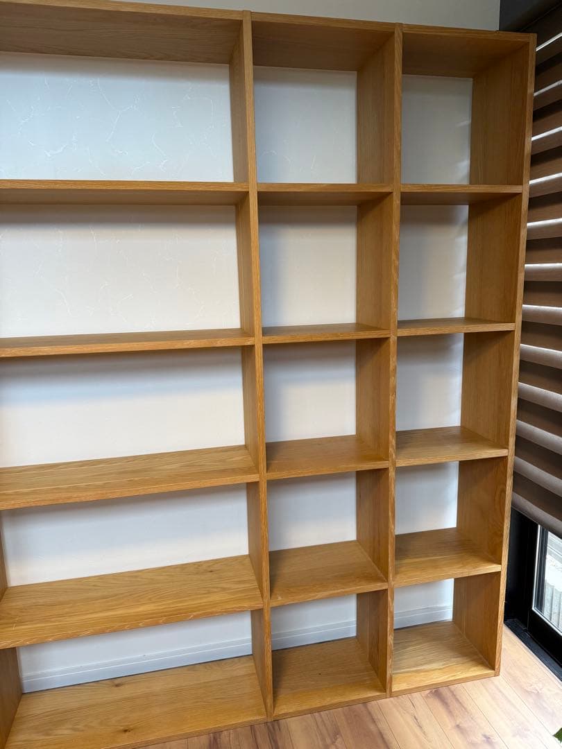 無印良品　スタッキングシェルフ　幅200×奥行２８．５×高さ200ｃｍ