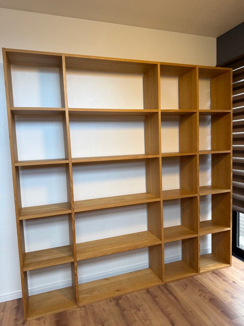 無印良品　スタッキングシェルフ　幅200×奥行２８．５×高さ200ｃｍ