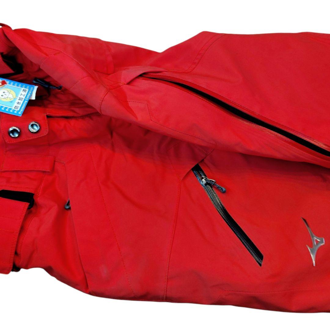 【極暖4点セット！クリーニング済】ミズノ スキーウェア上下・帽子・ゴーグル付