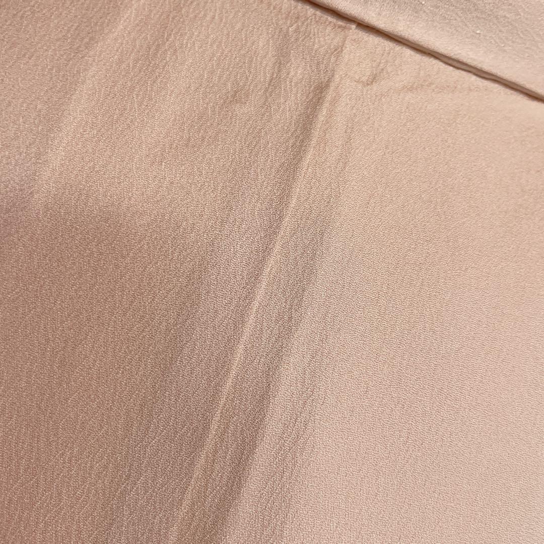 訪問着　フルセット　道長取り　飛び立つ鶴　金彩加工　入学式　卒業式　着物　I3