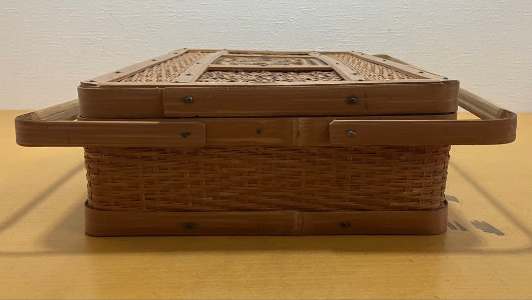 竹編み籠　竹編み　竹かご　竹籠　カゴ　小物入れ　竹細工