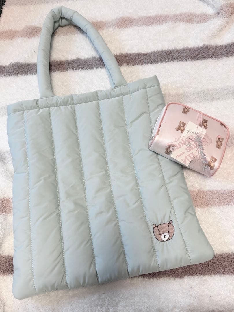 JIN x Gelato Pique / トートバッグ&ペアポーチ 2点セット