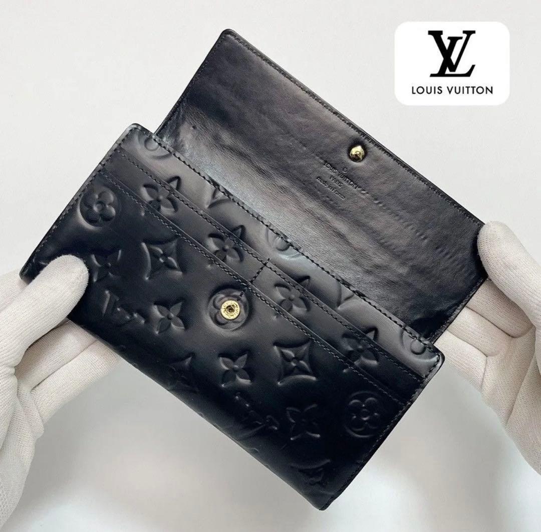 LOUIS VUITTON ブラック長財布 TS2181