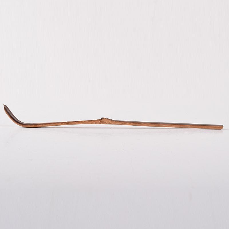 茶道具　裏千家十四代淡々斎作　茶杓　銘「養老」　共筒共箱二重箱　M　R7963