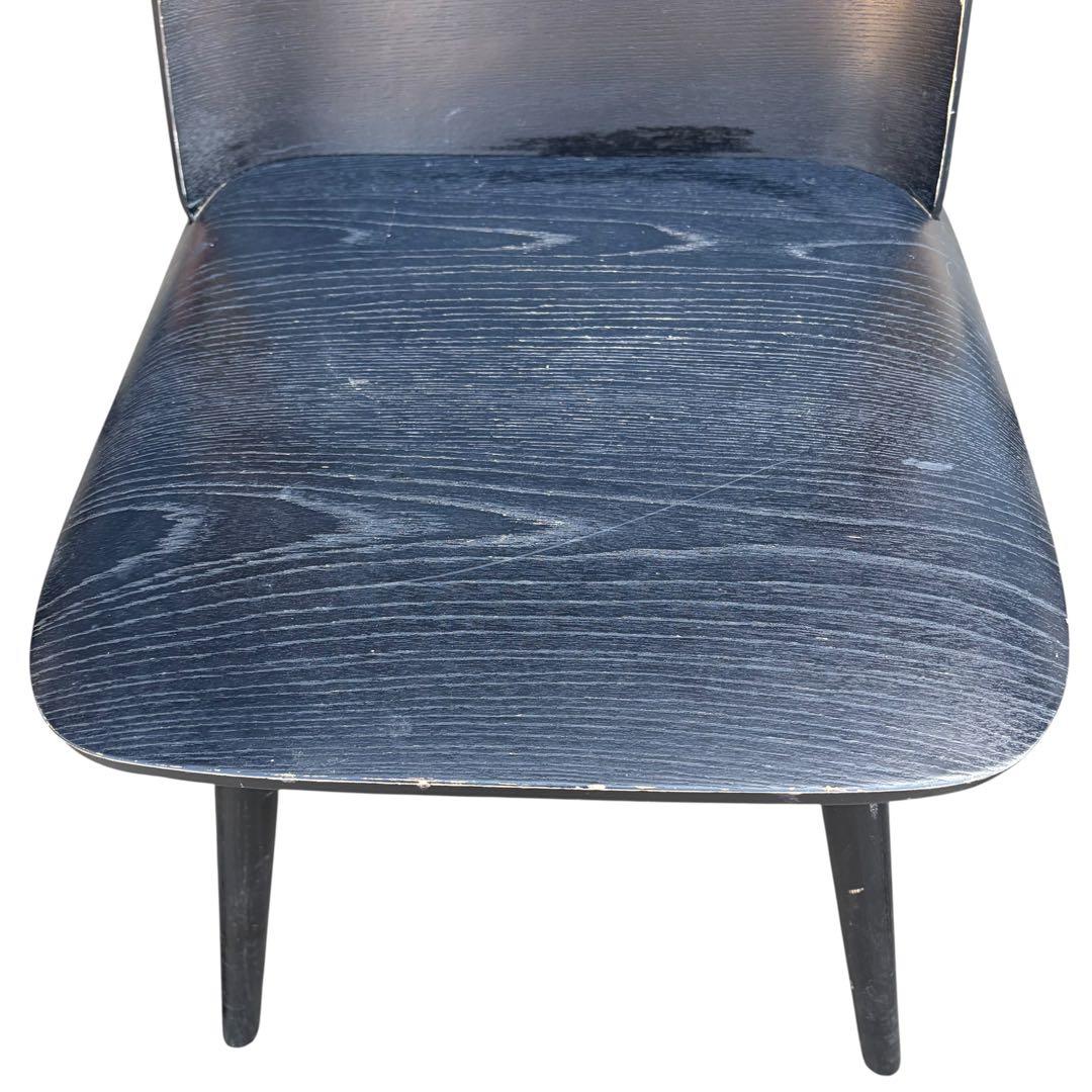 美品　muuto ムート Nerd Chair ナードチェア オーク 一脚 黒②