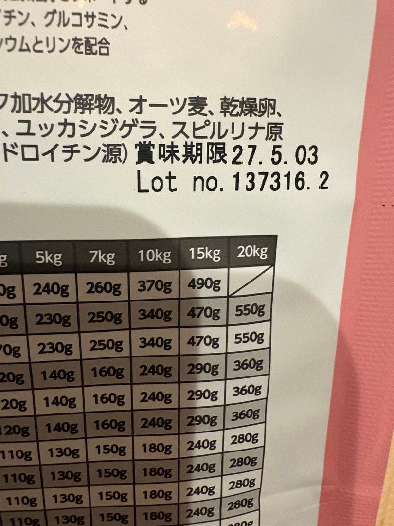 ELMO ドライフード 10.6kg