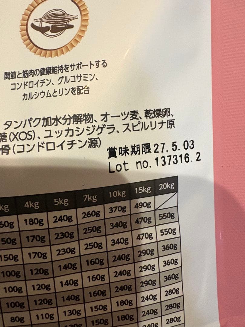 ELMO ドライフード 10.6kg