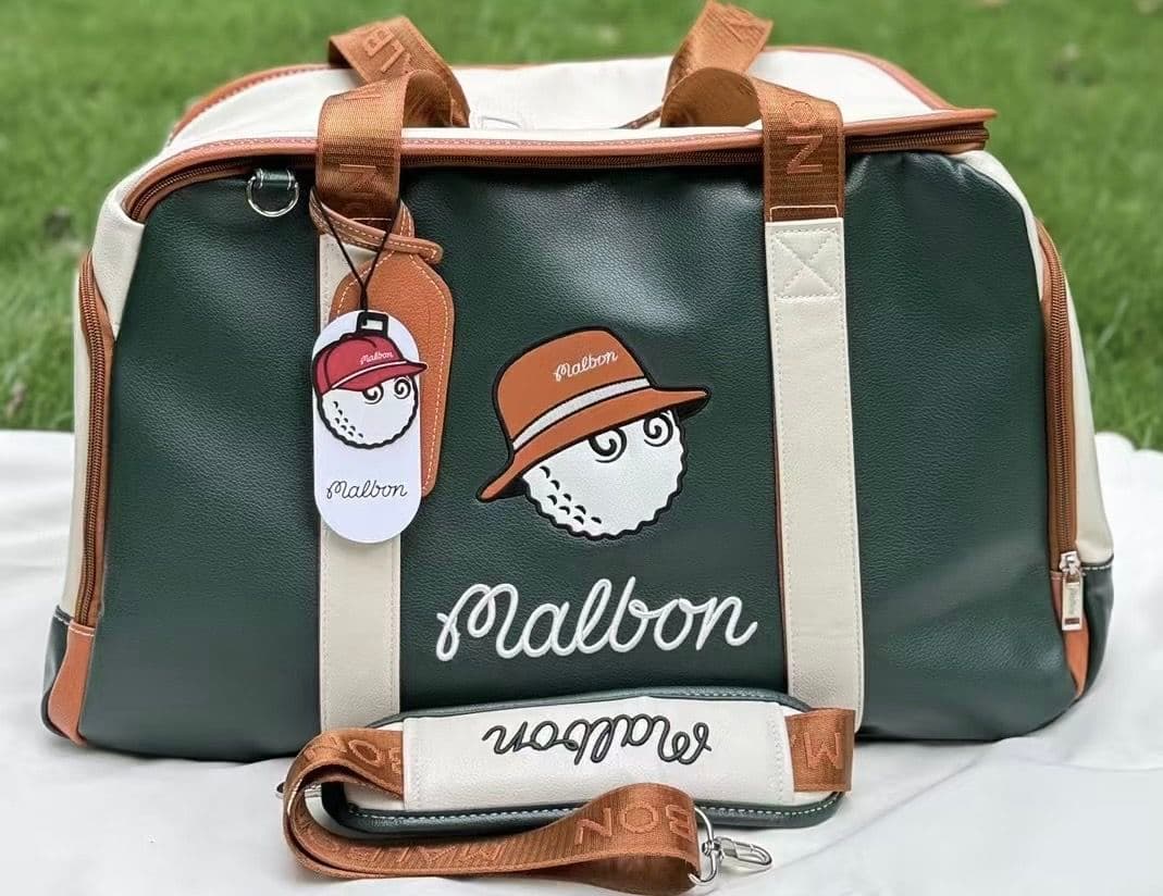 即発送対応●マルボンゴルフボストンバッググリーン