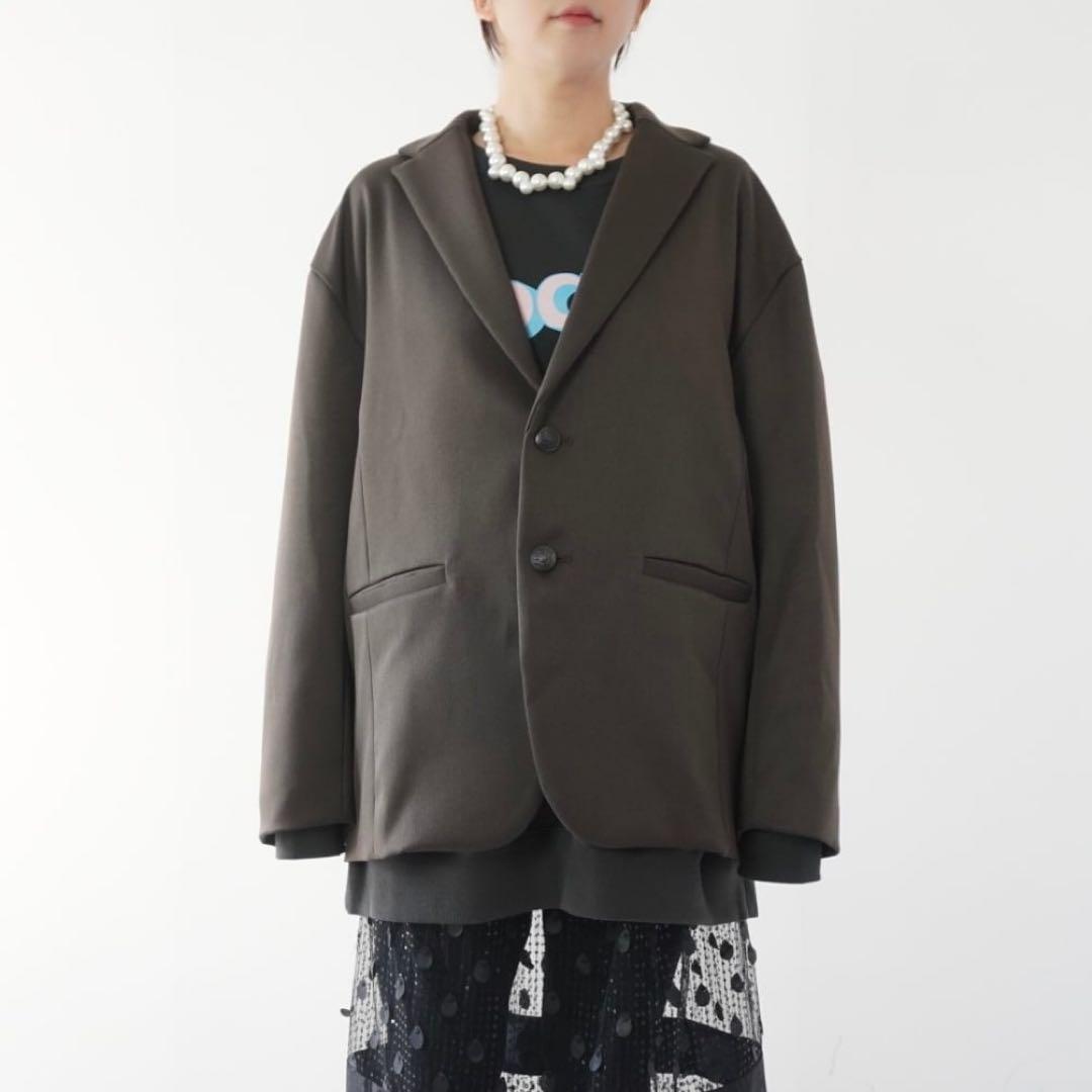 ジャケット・アウター Thomas Magpie T/R Stretch big jacket