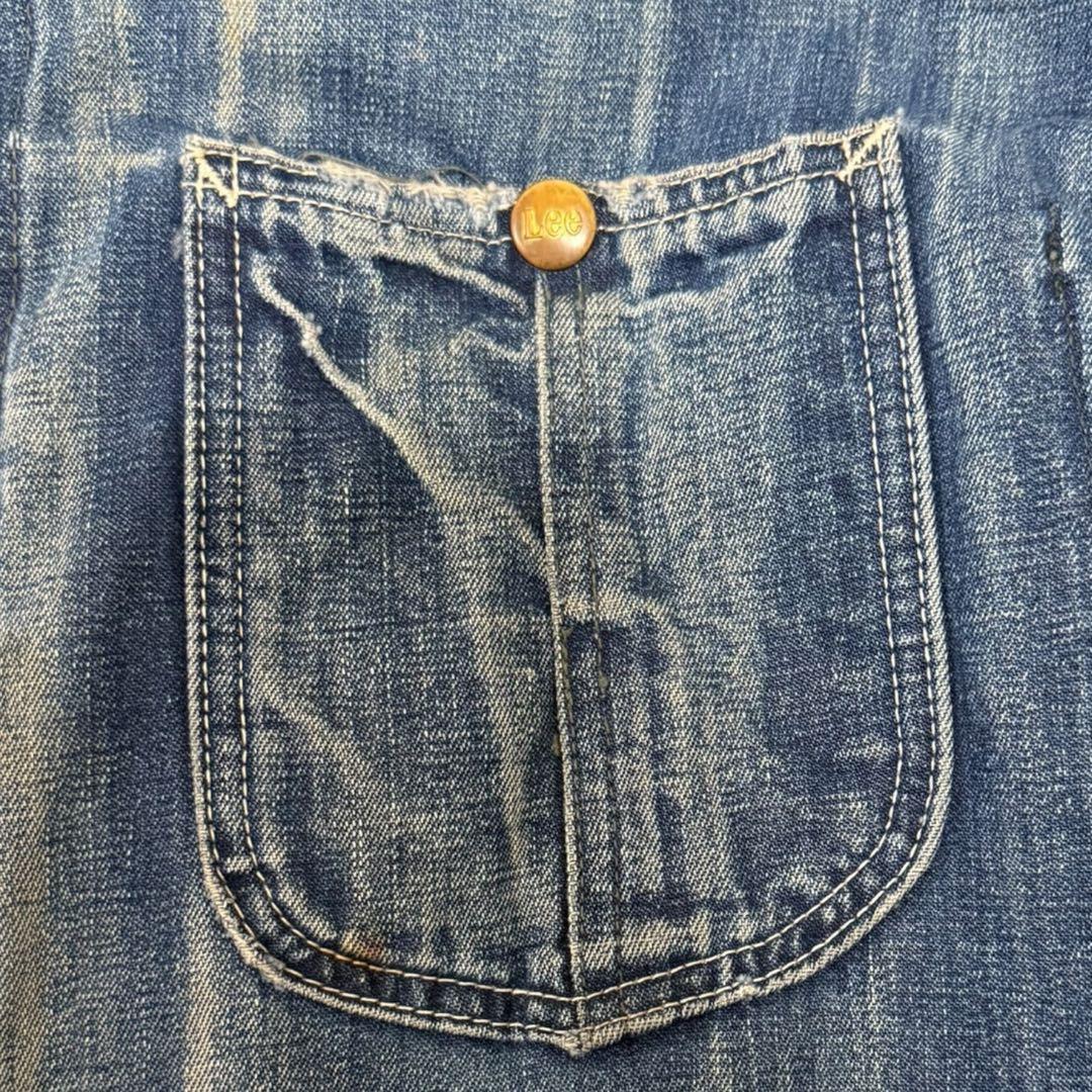 60s Lee 91-J カバーオール 42 USA製 JELT DENIM